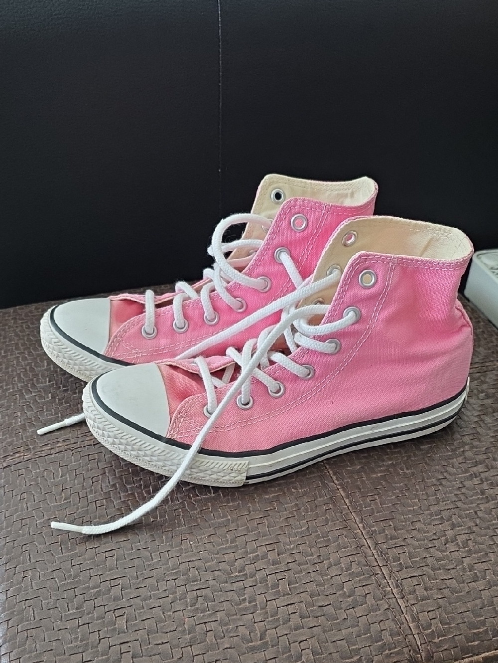 Converse Pink High-Top Youth Size 3